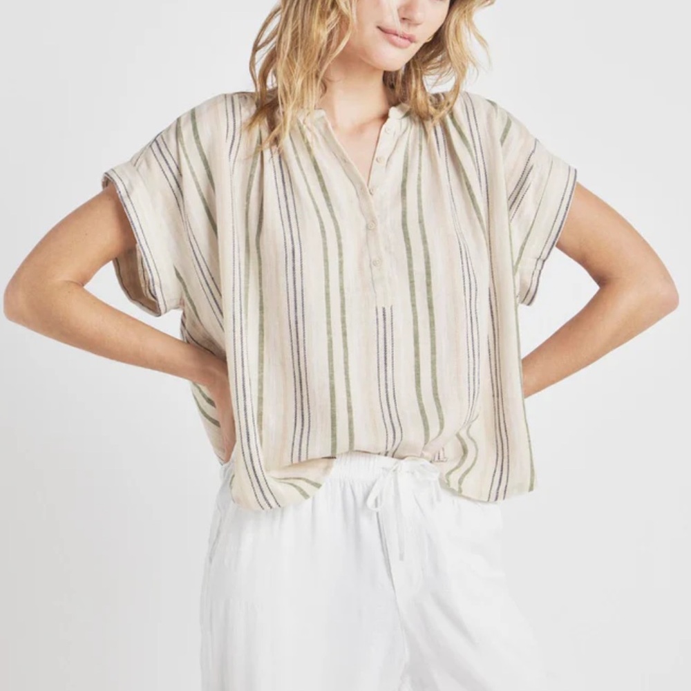 Adventura Organic Cotton Striped Shirt - Picture 8 of 8